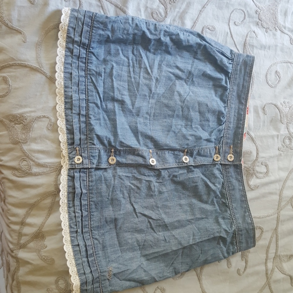 Denim Roxy skirt